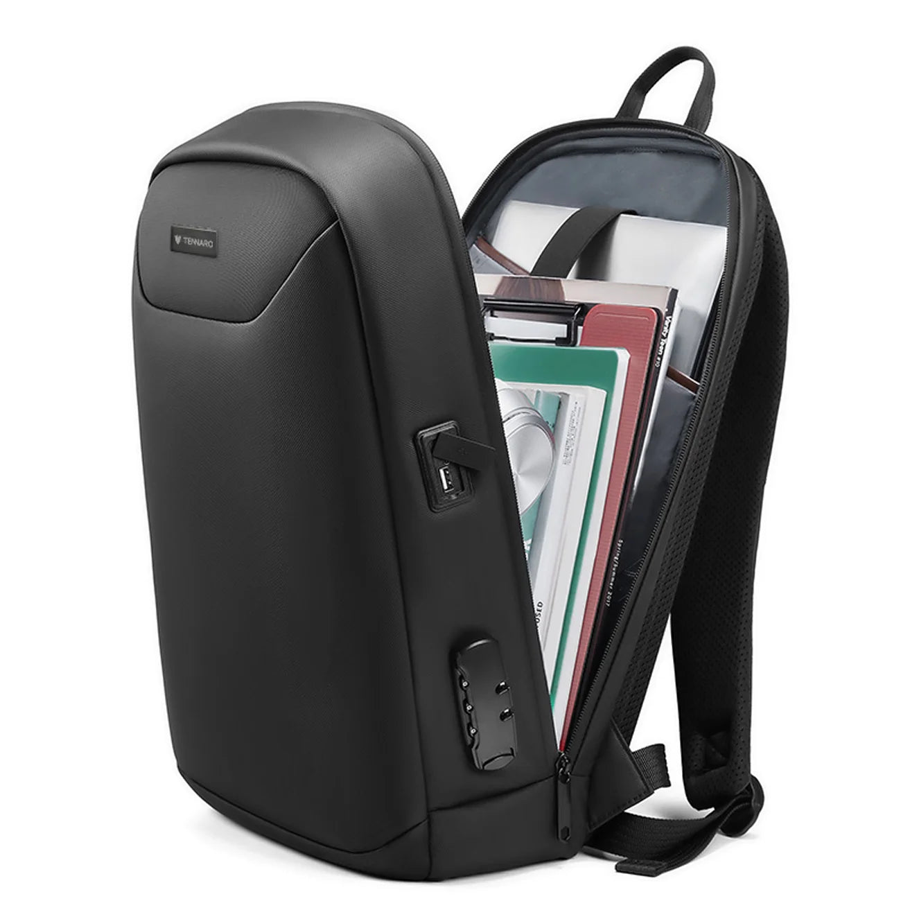Mochila Executiva Tennaro Shield Notebook Impermeável Premium